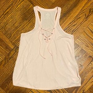 Hollister Baby Pink Strappy Tank Top